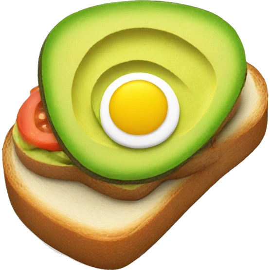 Avocado toast  emoji