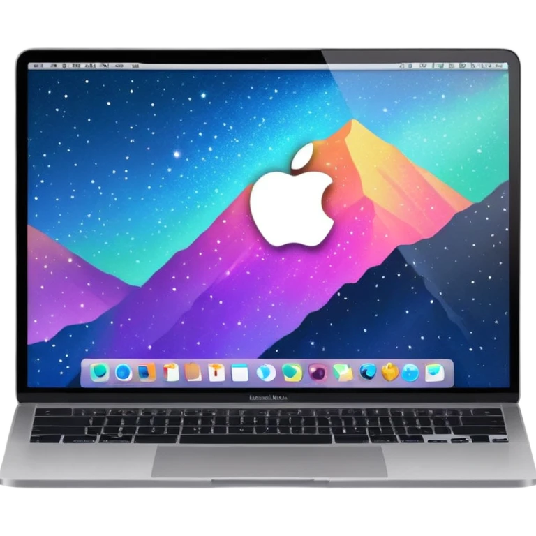 A MacBook screen with Tumblr dashboard open and a glitter cursor, with another slight variation in color. emoji