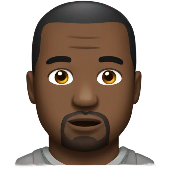 kanye west bear emoji