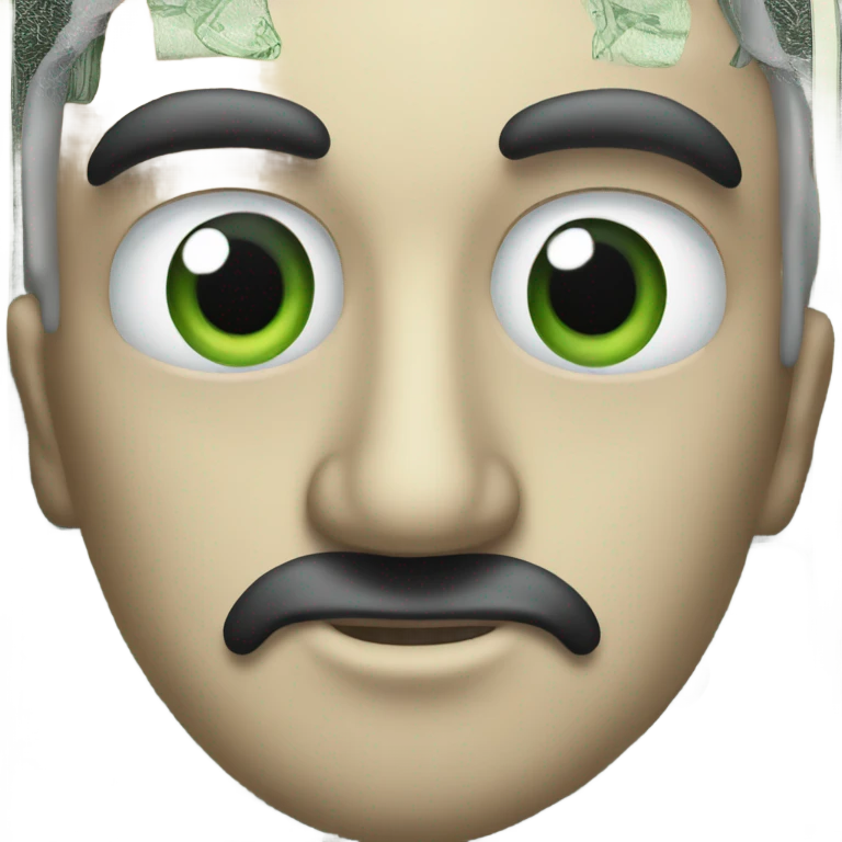 Money eyes emoji