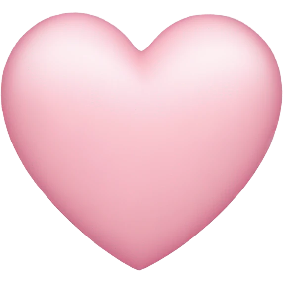 light pink hesrt emoji