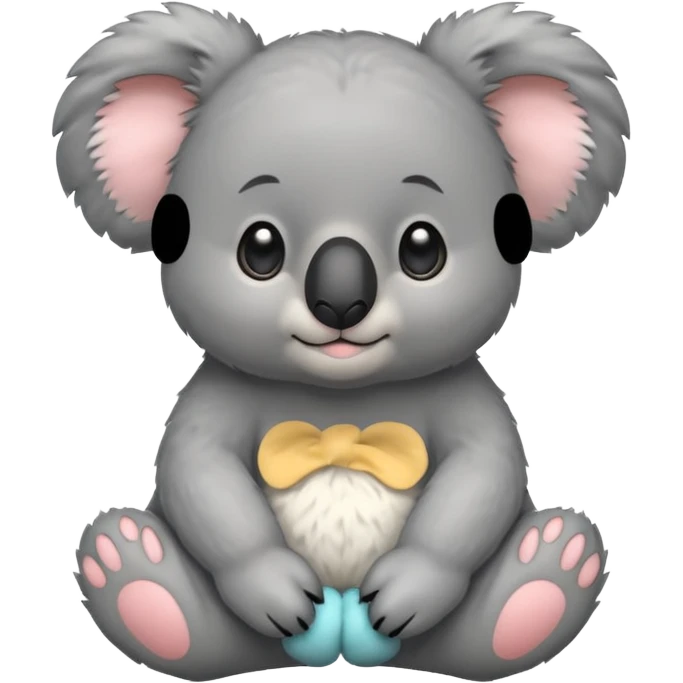 gray koala emoji