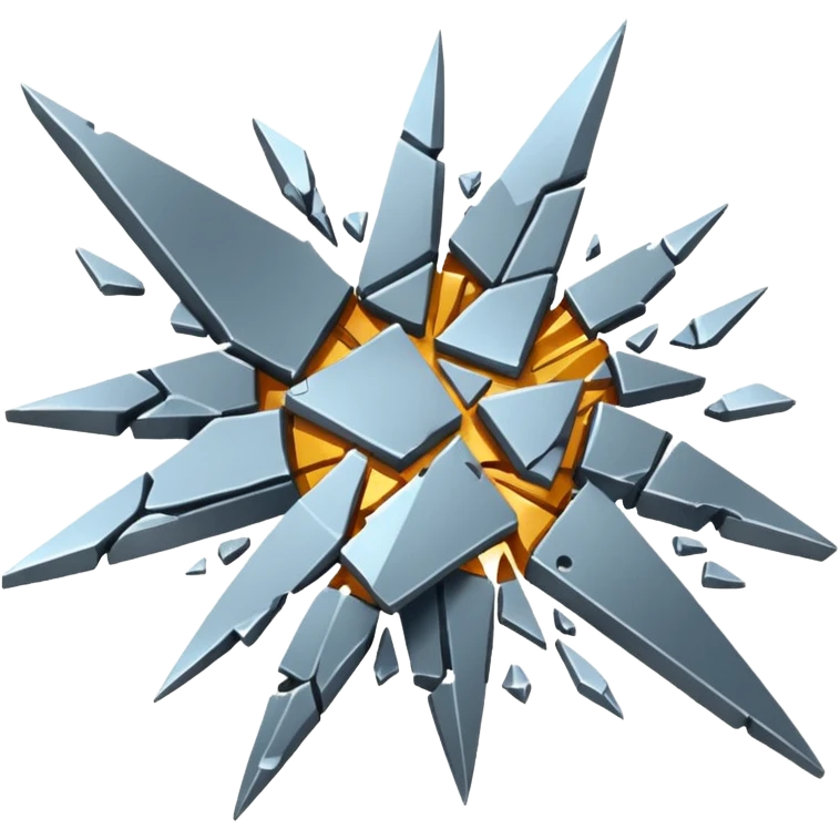 Exploded Debris emoji