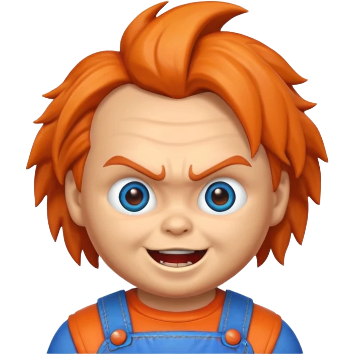 Un emojin de chuky emoji