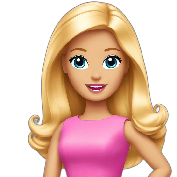 Barbie logo emoji