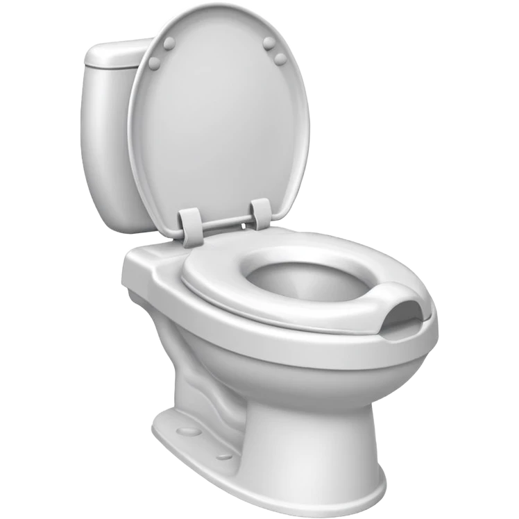 Standard potty trainer without a person on it. emoji