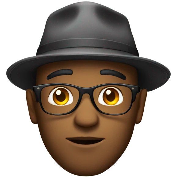 Cool dude with hat  emoji
