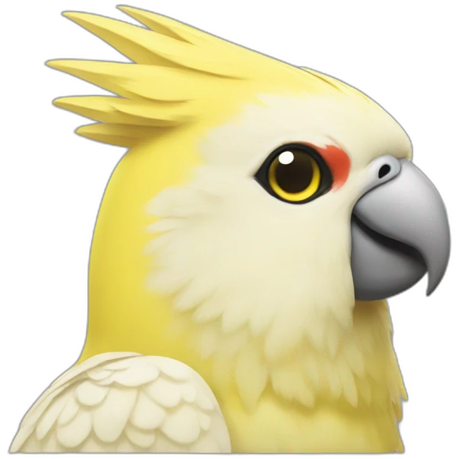 yellow cockatiel emoji