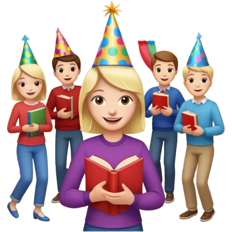 I love working with kids. I'm a teacher.  I love reading books.  I love spending time with my family. I love to dance. emoji