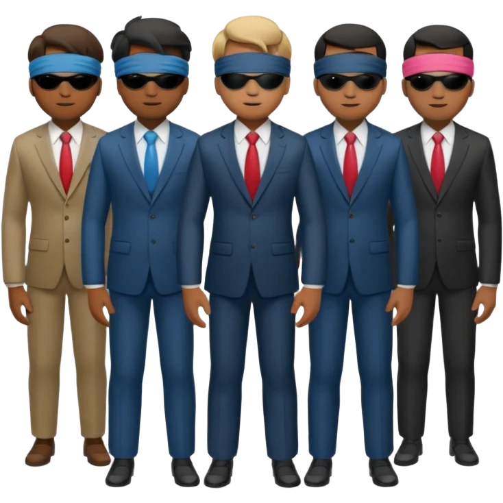 blindlyfolded men emoji