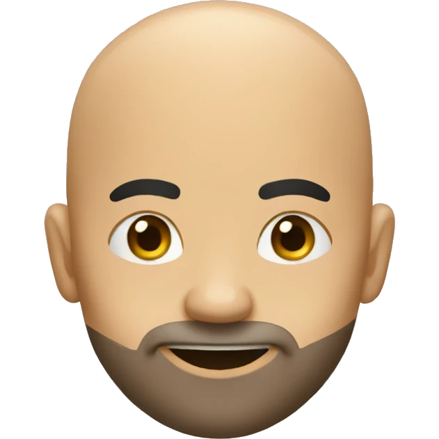 kick with bald emoji