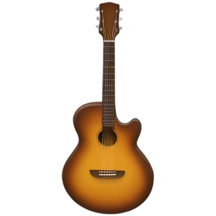 Guitare jazz manouche emoji