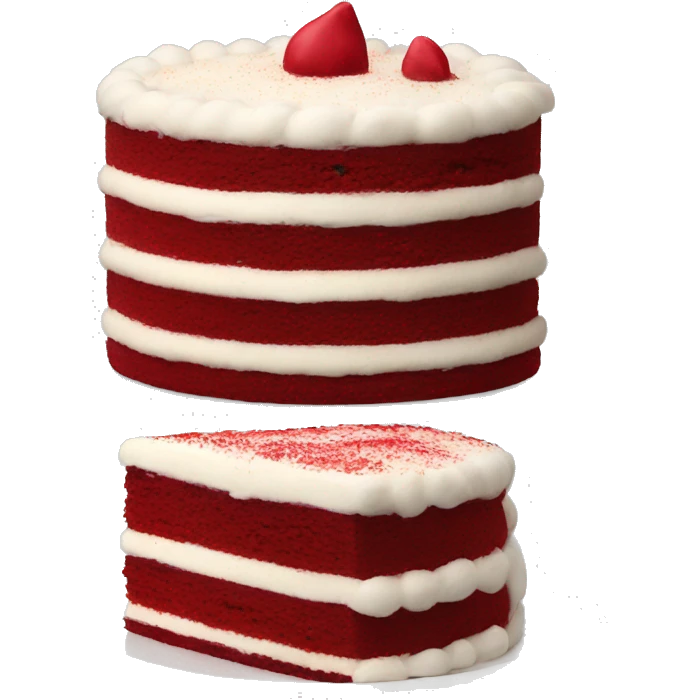 Red Velvet Cake emoji
