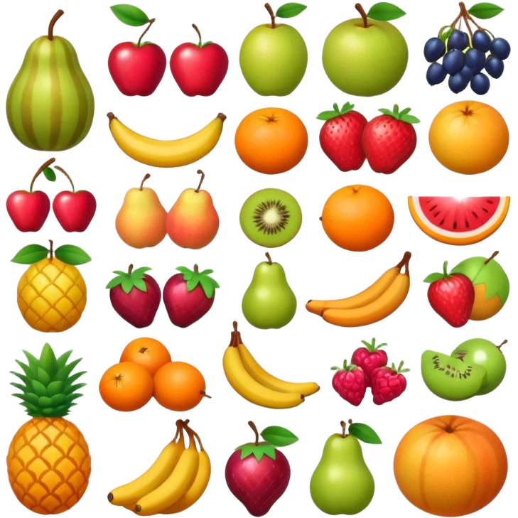 fruits emoji