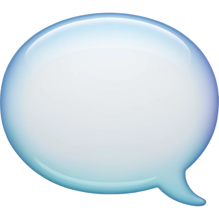 conversation bubble emoji