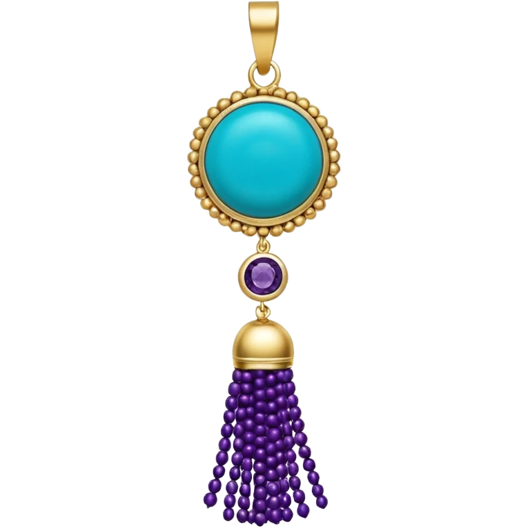 beaded tassel ade tassel pendant emoji