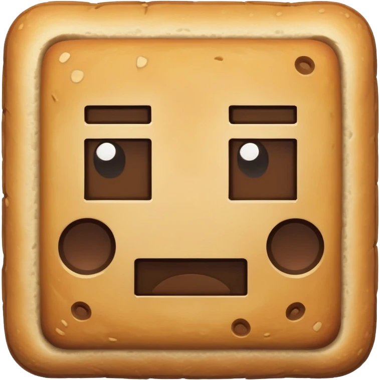 Minecraft bread emoji