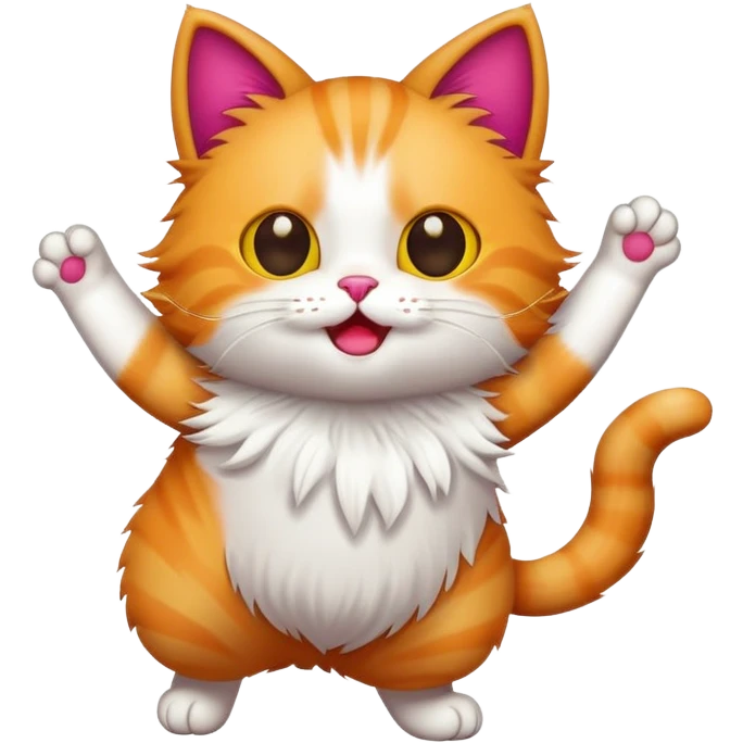 chat qui danse emoji