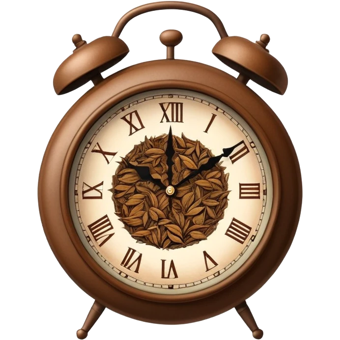 Clock that tea  emoji