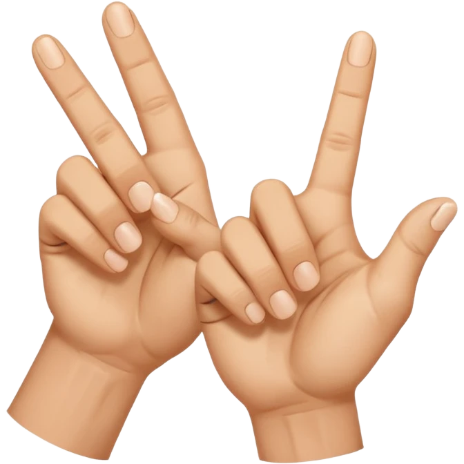 Hold up your hands. With your left hand, make a ‘6’ by curling your index finger like a hook while sticking your thumb out. With your right hand, make a ‘7’ by pointing your index finger straight and your thumb sideways like an L-shape. Put both hands next to each other — that’s the 67 meme emoji