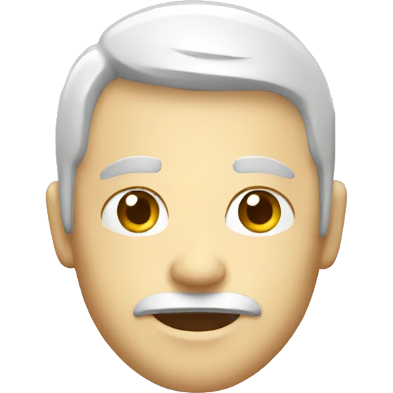 white badge emoji