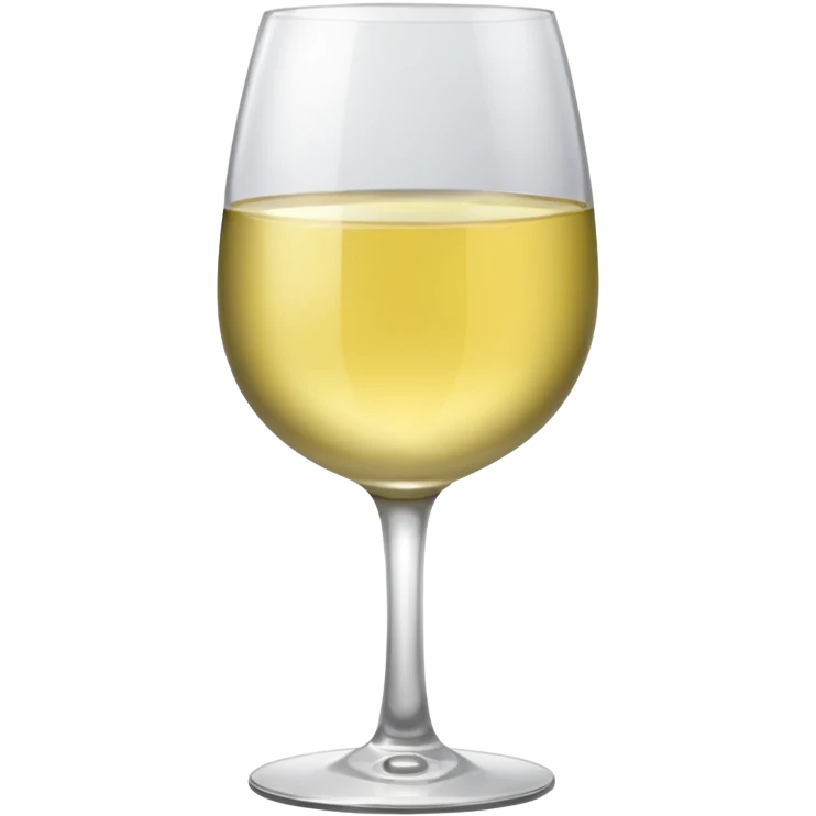 glass of white wine  emoji