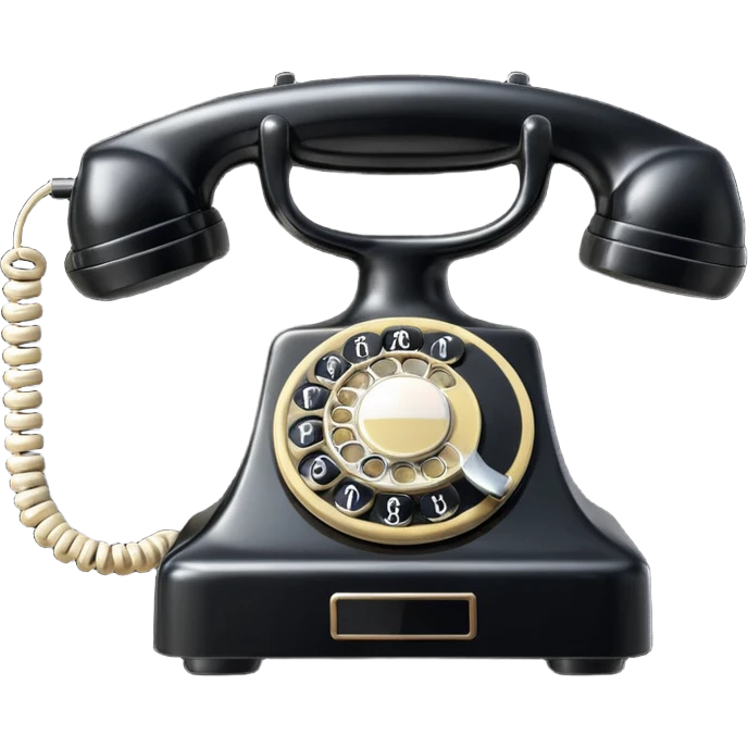Vintage Telephone emoji
