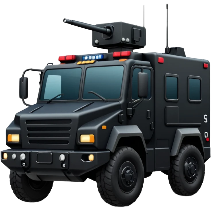 Need a SWAT truck emoji that I can copy and paste emoji