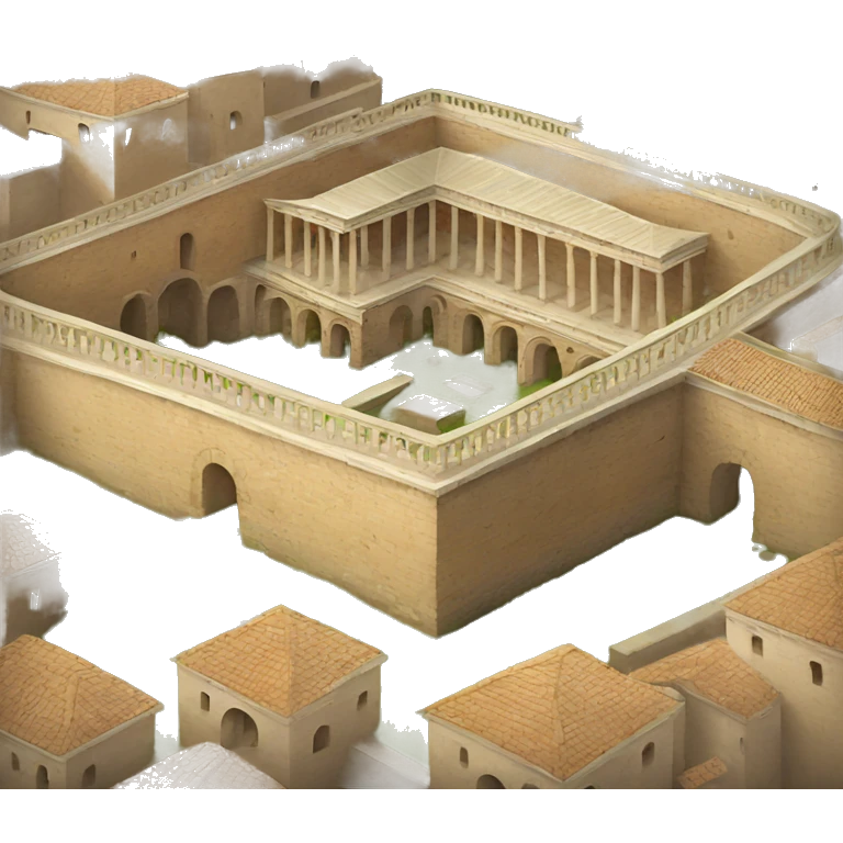 a walled roman city emoji