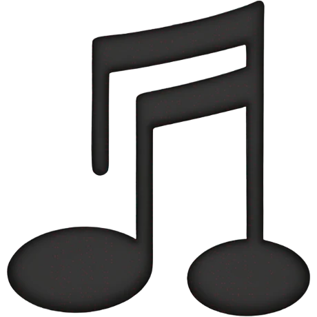 Music notes emoji