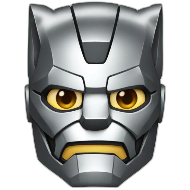 iron man with cat face emoji