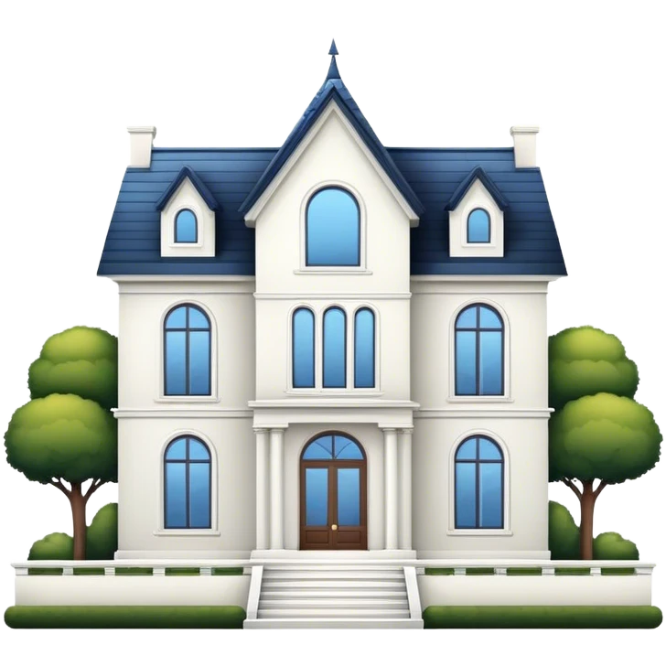 Beautiful house emoji
