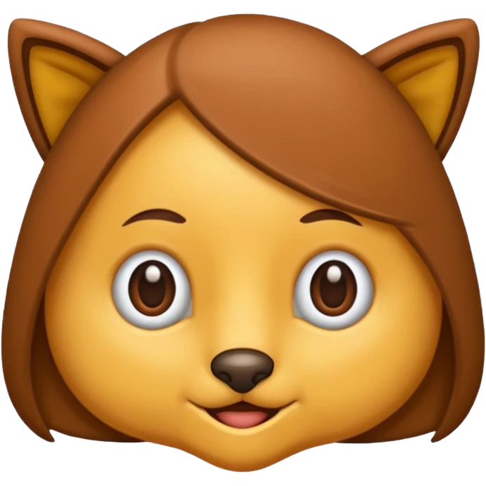 uma madeira com cara de emoji