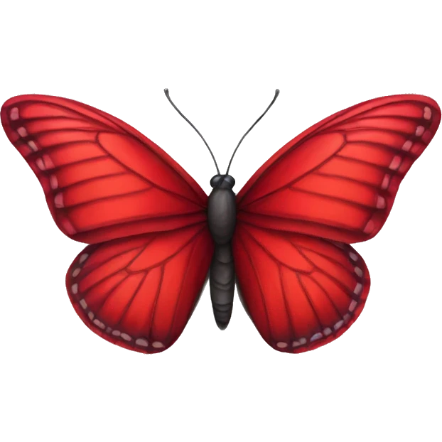 Red Butterfly  emoji