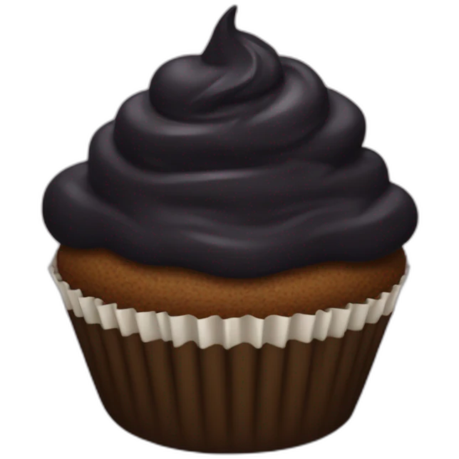 cupake of darkess emoji