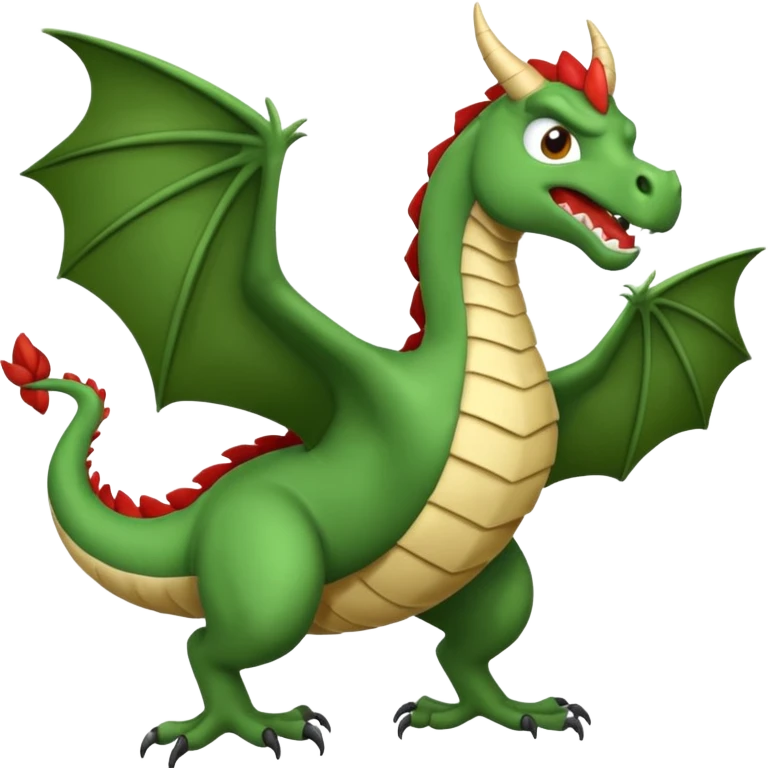 Crea l'immagine di un drago  emoji