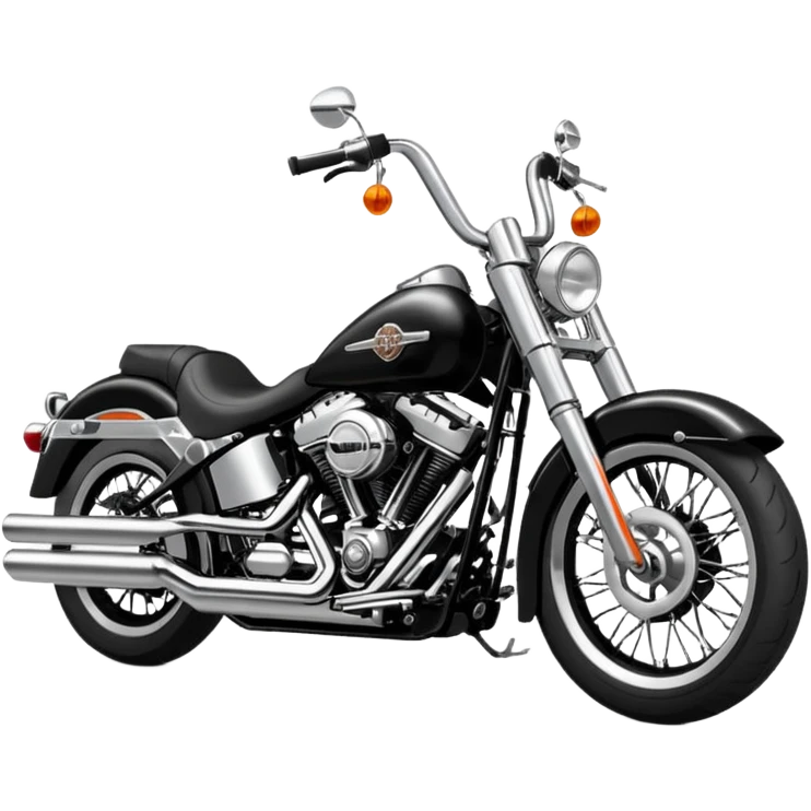 Softtail Harley Davidson emoji