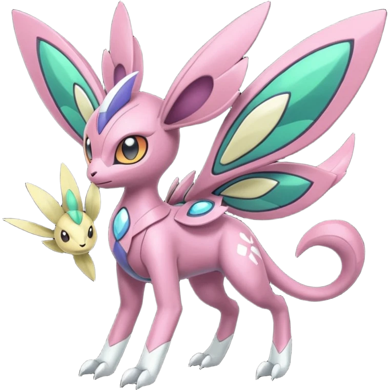 Meloetta-Palkia-Genesect-Vikavolt-Venonat-fusion emoji