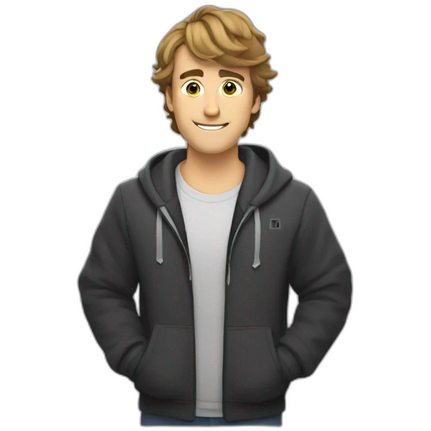 Mr beast qui fait un doit d'honneur emoji
