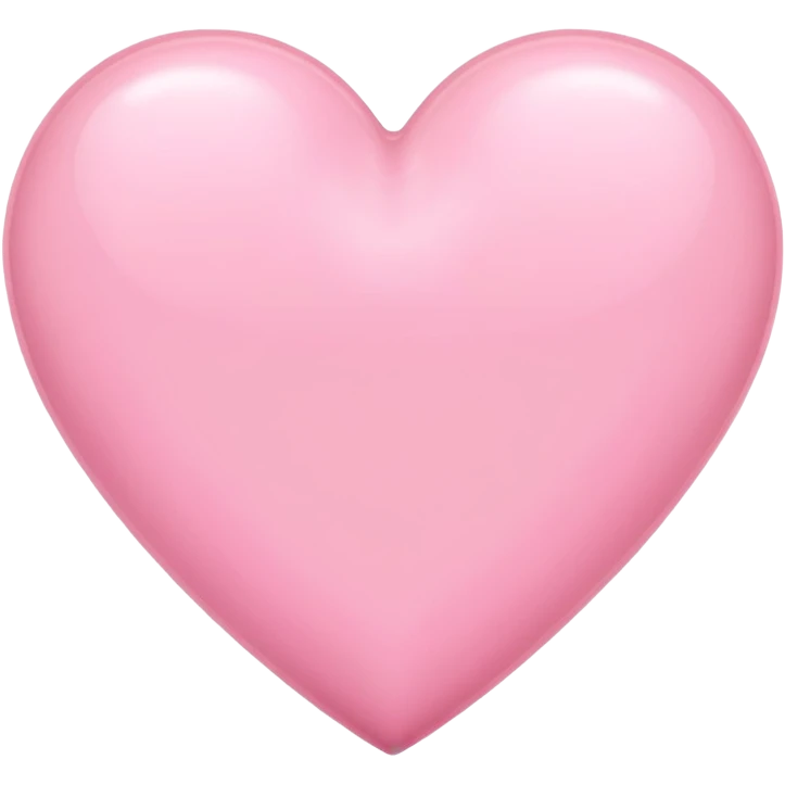baby pink heart  emoji