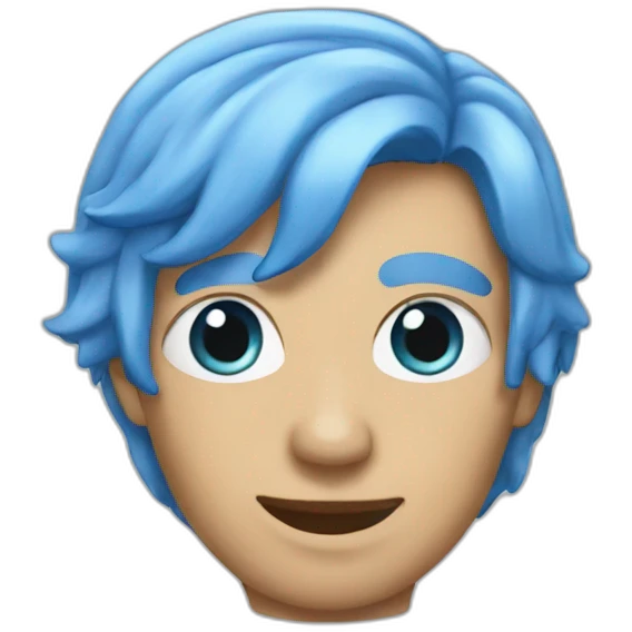 Pouce bleu emoji