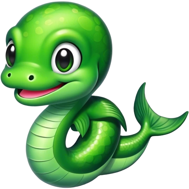 Chibi eel emoji