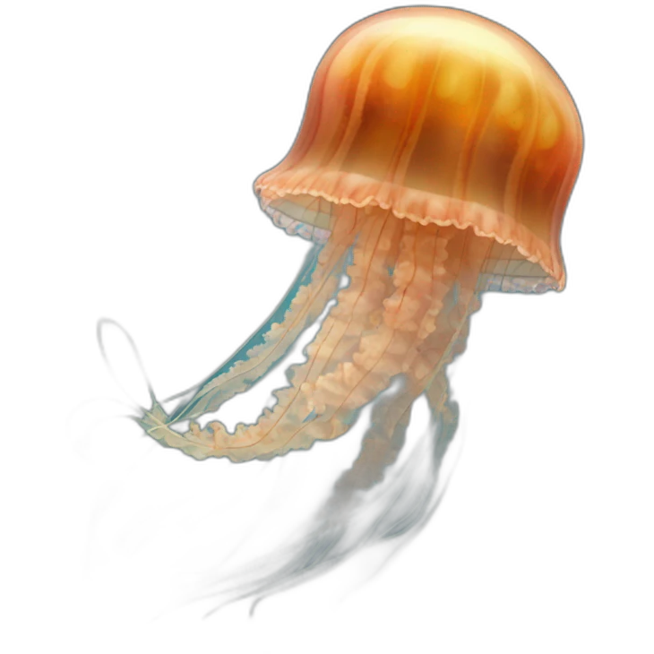 Man o war jellyfish emoji