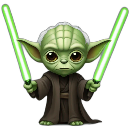 dark-vador Yoda emoji