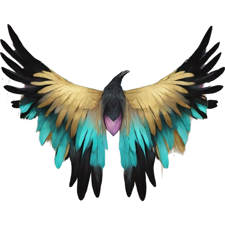 Dark black Beige cyan Pink magenta burgundy maroon cyan beige gray coyote black stripes wearing gold jewellery gold piercings gold gilded vintage watercolour tie dye black raven wings emoji