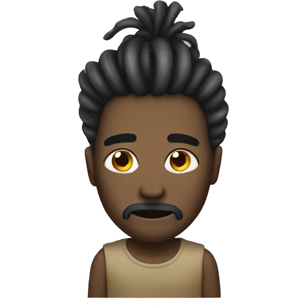 Dread head  emoji