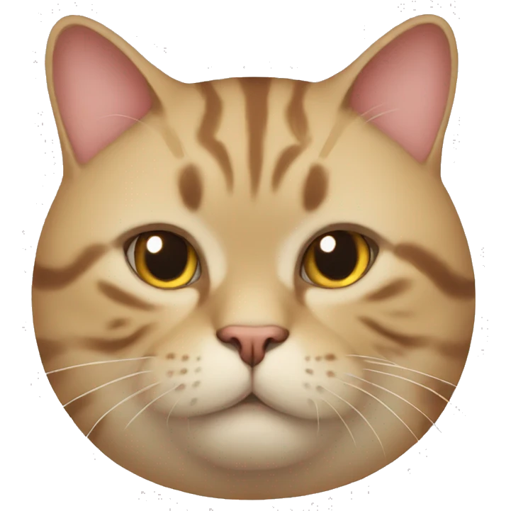 Obese cat emoji