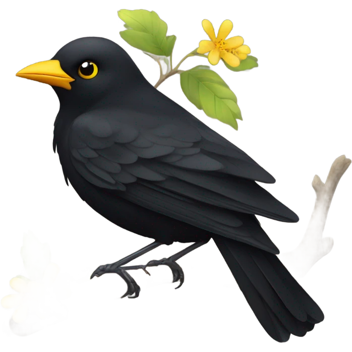 blackbird emoji