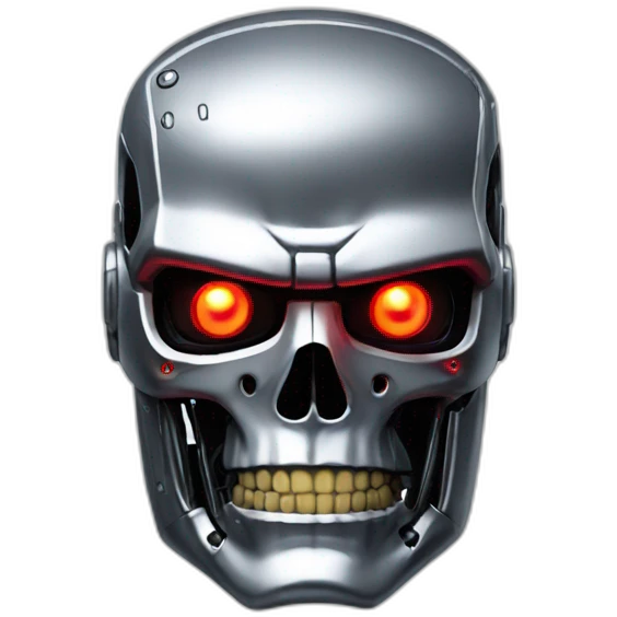 terminator face t-800 emoji