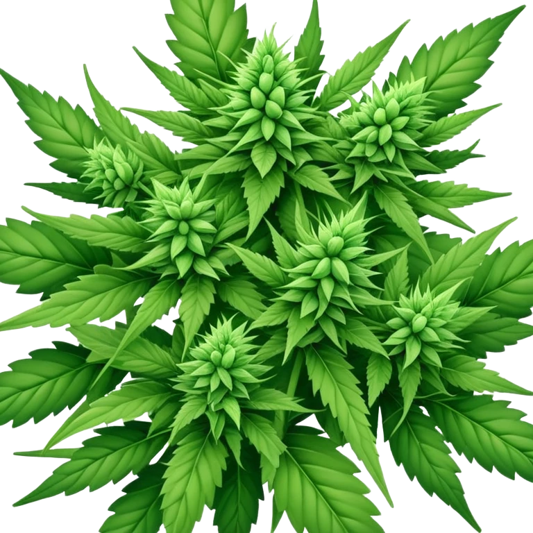 Cannabis buds emoji